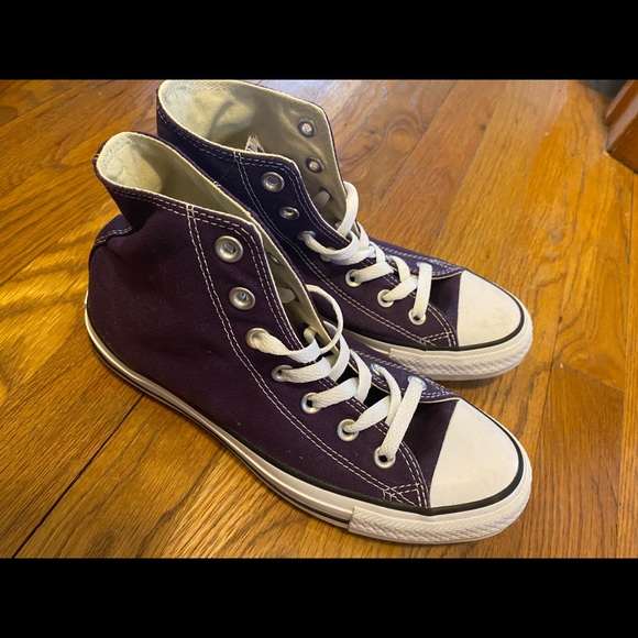 purple chucks